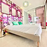 Royal Pink - Design- Vue De Reve - Parking Gratuit شقة *