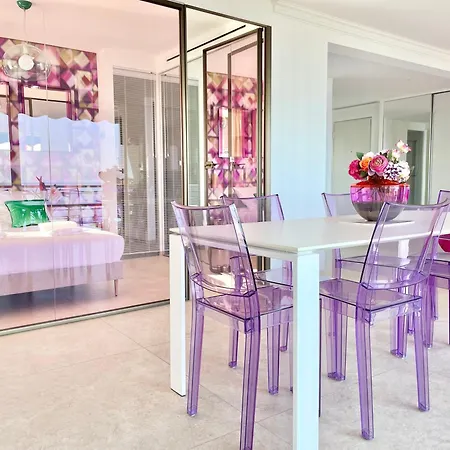 Royal Pink - Design - Vue De Reve - Parking Gratuit شقة كان