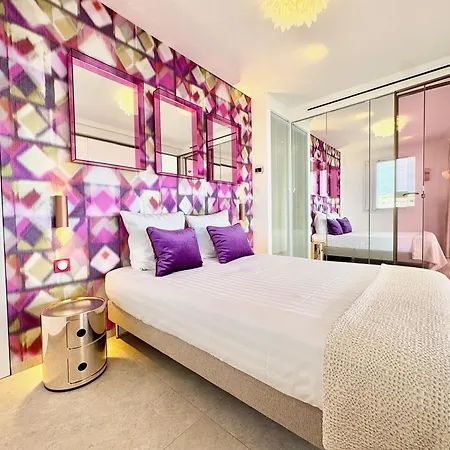 Appartamento Royal Pink - Design- Vue De Reve - Parking Gratuit Cannes