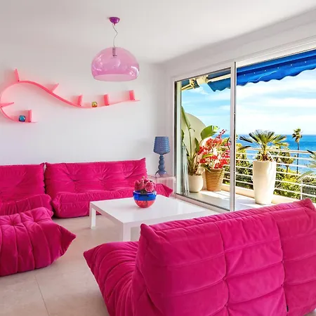 Royal Pink - Design- Vue De Reve - Parking Gratuit Cannes
