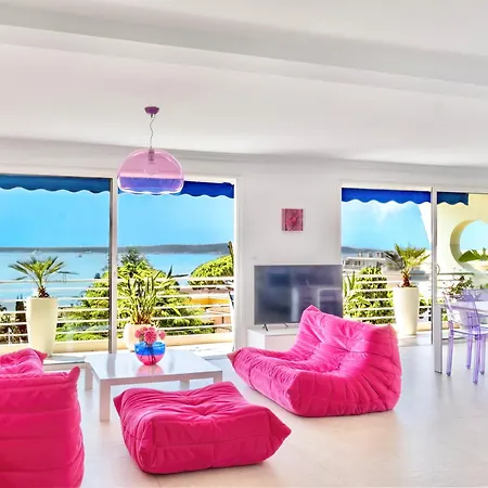 Royal Pink - Design- Vue De Reve - Parking Gratuit Cannes